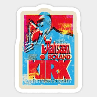 Rolan Kirk poster graphic Sticker